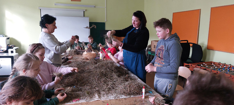 Laukuvos Norberto Vėliaus  gimnazijoje – velykinė edukacinė diena „Mirgu margu“