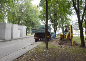 Rengiama aik&scaron;telė Maironio g.