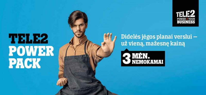 „Tele2“ pasiūlymas verslui