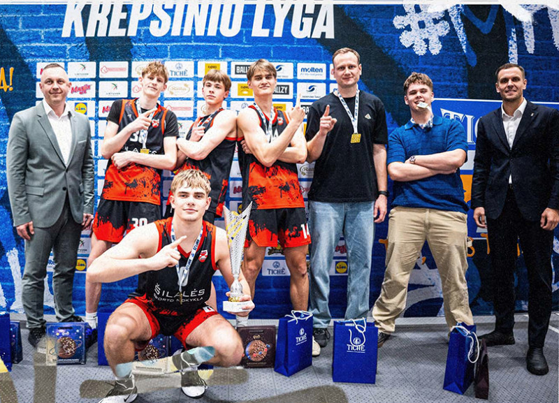 Istorinė pergalė jaunųjų krep&scaron;ininkų nestabdo