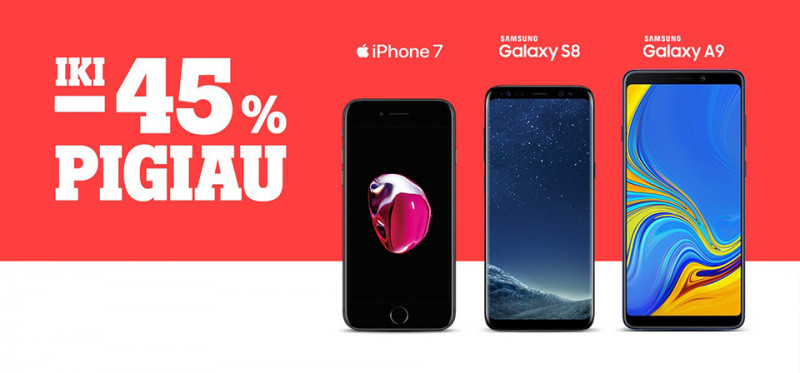 „Tele2“ nuolaidos telefonams: sutaupykite net iki 45 proc.