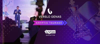 Konferencija &bdquo;Verslo genas&ldquo; keliasi į Tauragę!