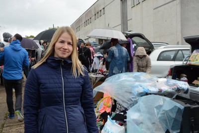 V. Merkelienė – viena iš turgelio iniciatorių