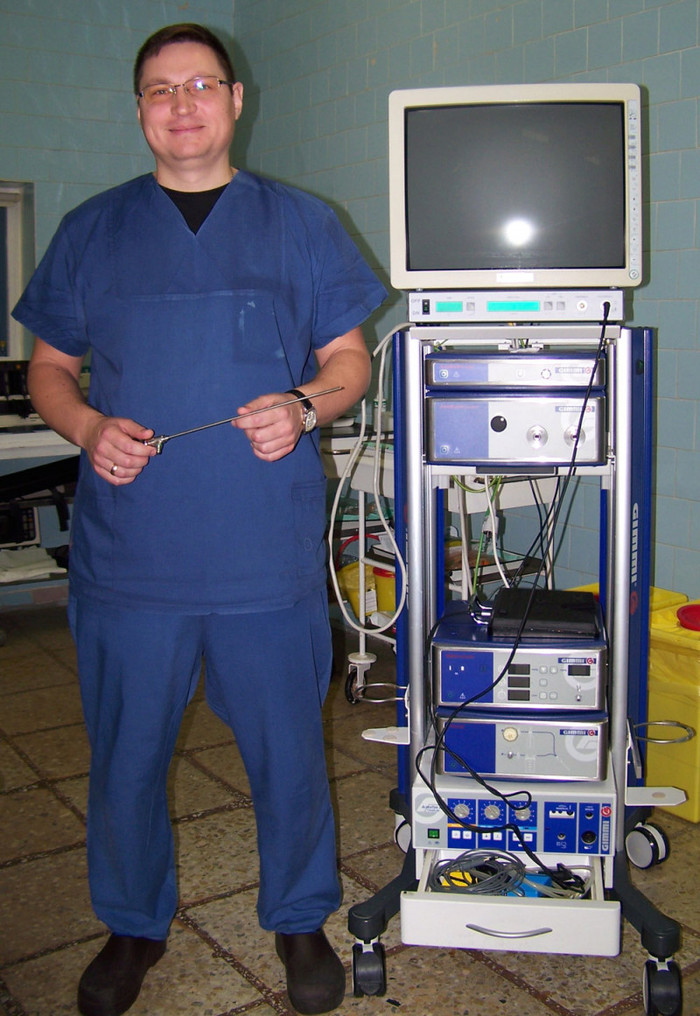 Šilalės rajono ligoninėje tobulinamos diagnostikos ir gydymo galimybės urologijos srityje