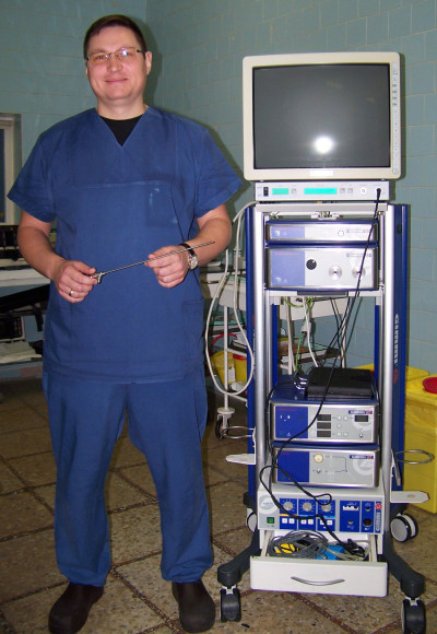 Šilalės rajono ligoninėje tobulinamos diagnostikos ir gydymo galimybės urologijos srityje