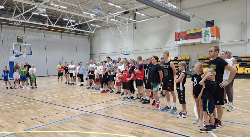 Į krep&scaron;inį suaugusiuosius atsiveda vaikai