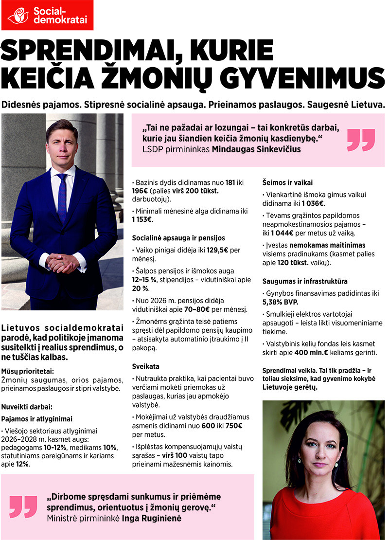 Sprendimai, kurie keičia žmonių gyvenimus