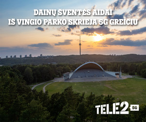 „Tele2“ sveikina Dainų šventę su 100-mečio sukaktimi: pasirūpino ypatinga ryšio kokybe
