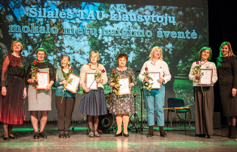 Trečiojo amžiaus universiteto lankytojai užbaigė mokslo metus