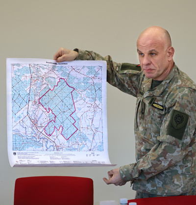 Žada, jog karinis poligonas žmonių gyvenimo netrikdys