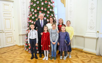 Šilališkiai ir jų kūriniai – Prezidentūroje