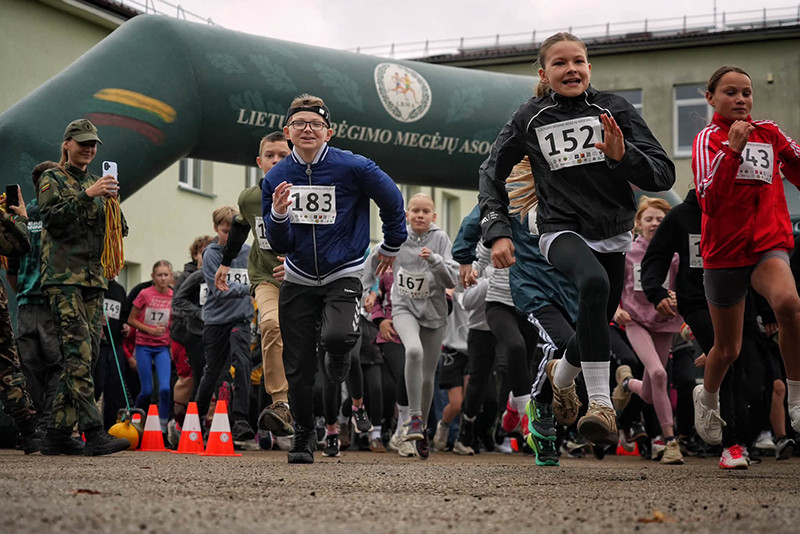 Sporto &scaron;ventė subūrė&nbsp;apie 400 bėgimo&nbsp;entuziastų